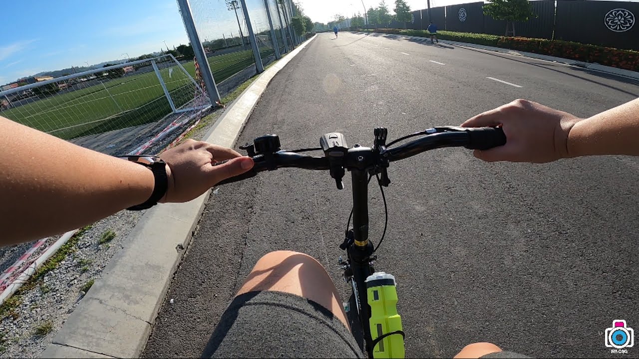 Beginner Biking with Decathlon BTWIN TILT 100 20