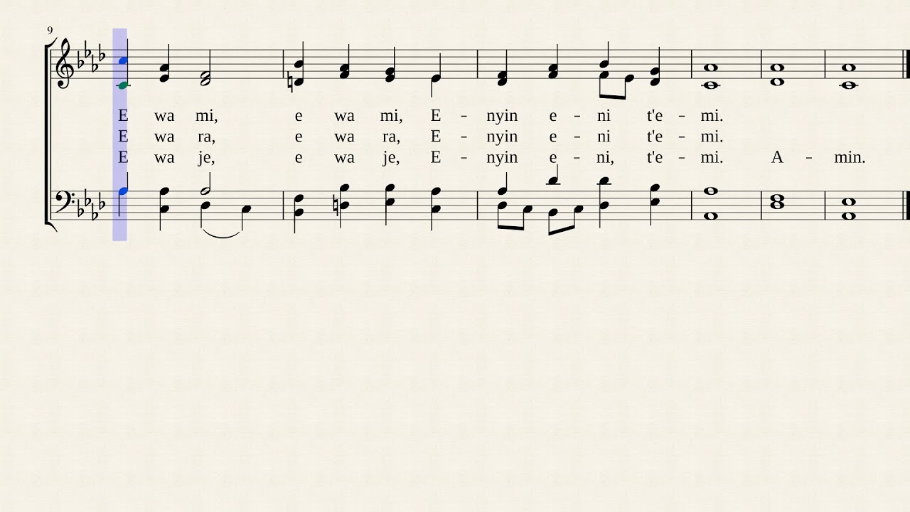 CCC Hymn 681 - EWA MI EWA MI