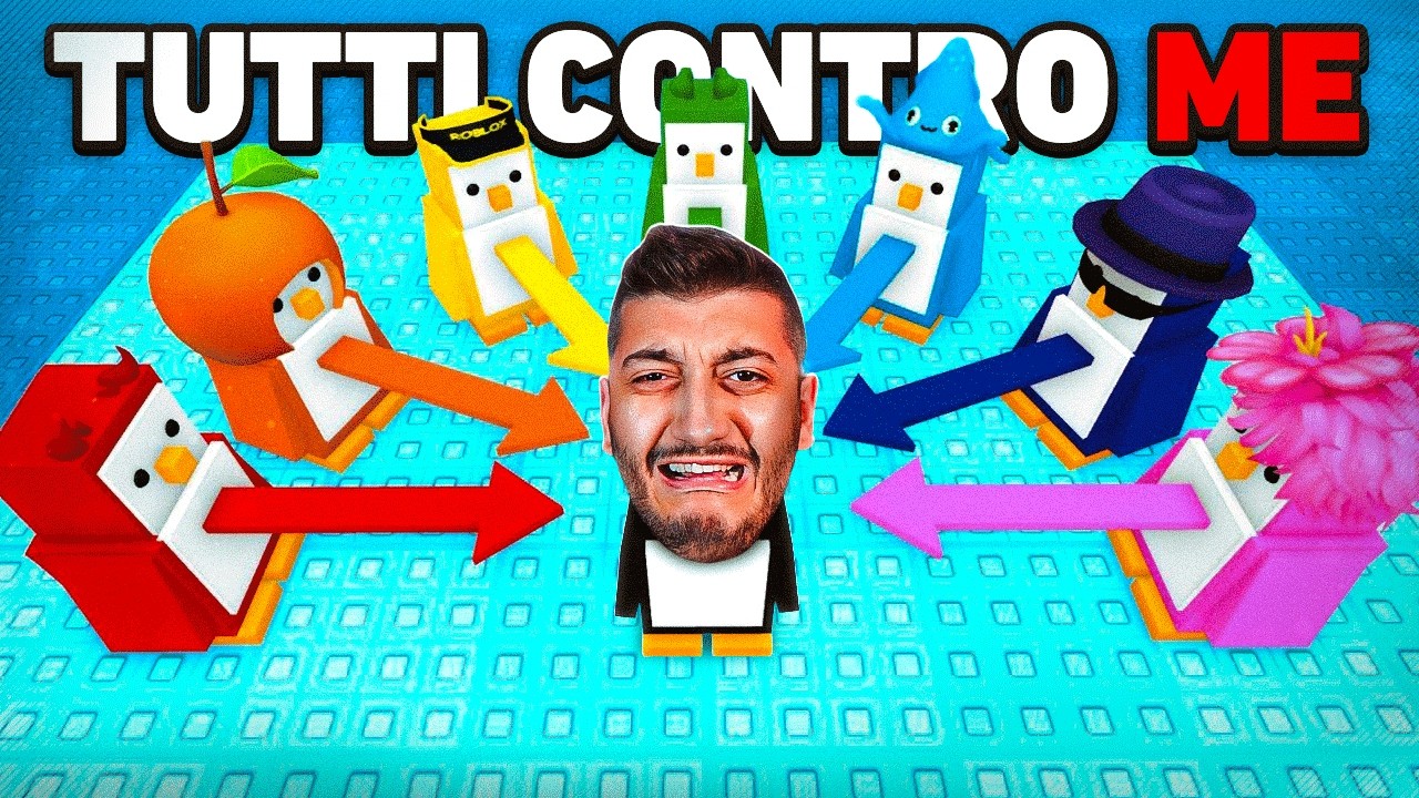 TUTTI CONTRO ME su KNOCKOUT.. ROBLOX ITA