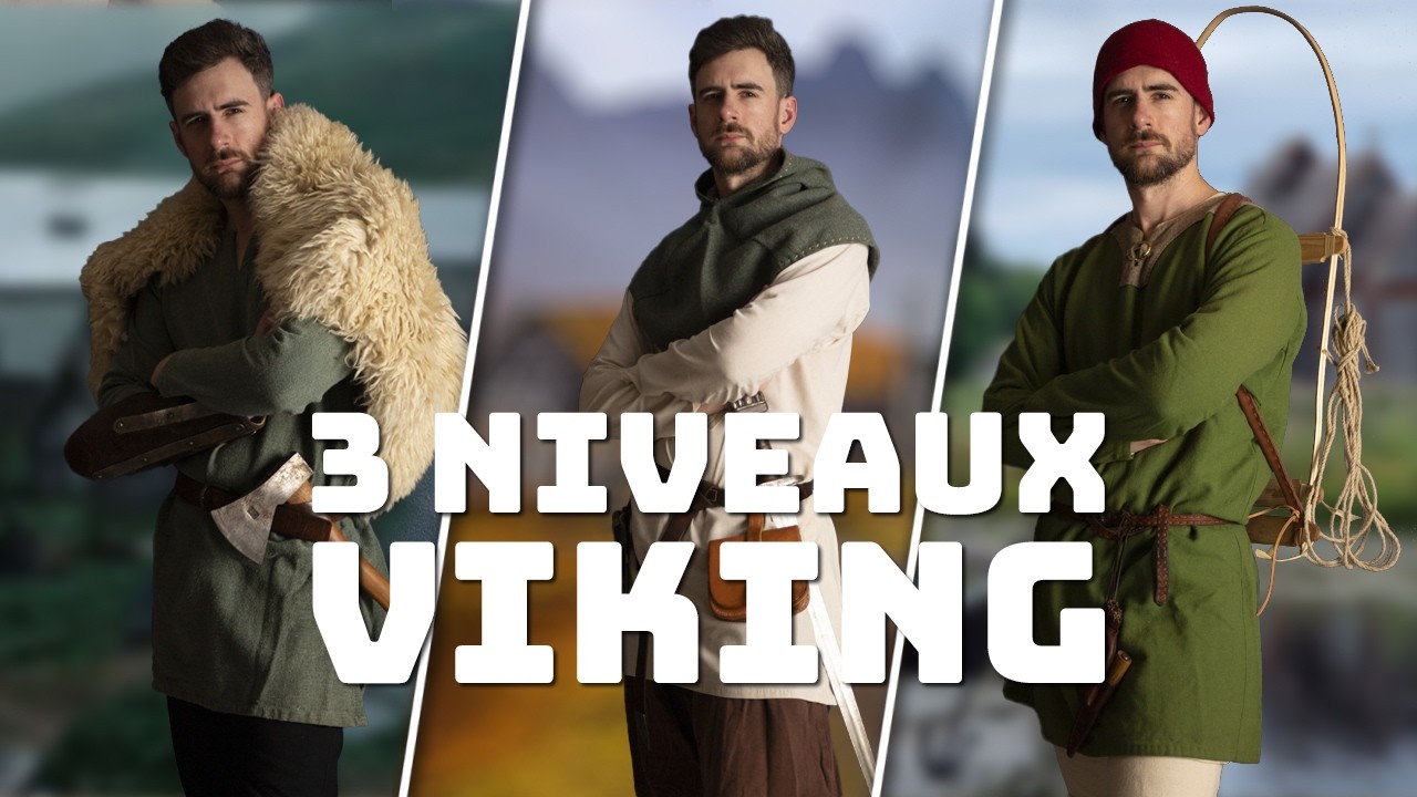 3 Niveaux de Costume Viking : de la Fantaisie &agrave; la Reconstitution Totale