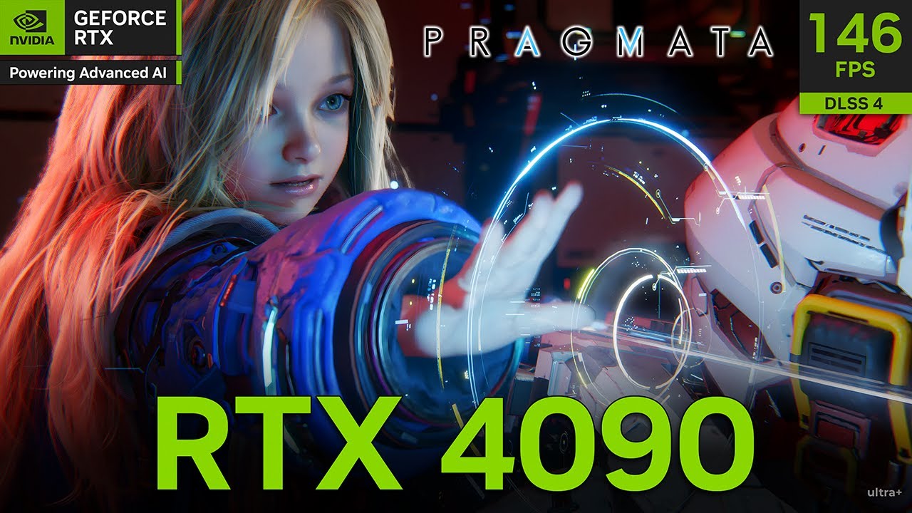 PRAGMATA Demo &ndash; 4K Max Settings + Raytracing, DLAA and DLSS 4 [RTX 4090]