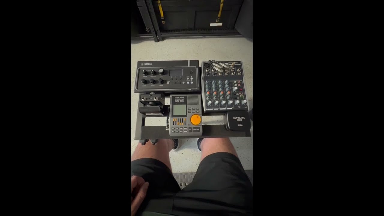 Yamaha EAD10 Drummers In Ear Monitor Rig