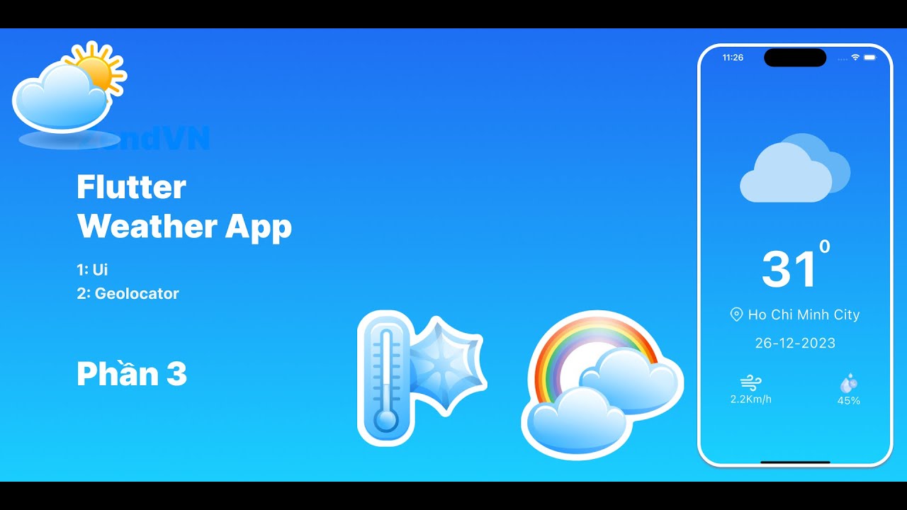 Weather App Phần 03