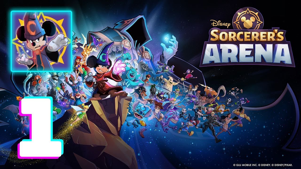 Disney Sorcerer's Arena Gameplay Walkthrough Part 1 (iOS, Android)