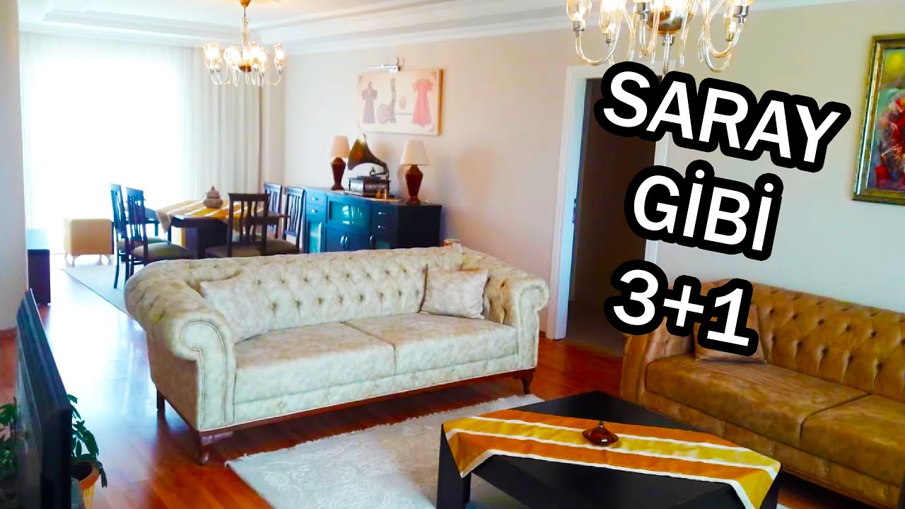 Saray Gibi Bir Daire ! İstanbul Bahçeşehir Satılık 3+1 Daire