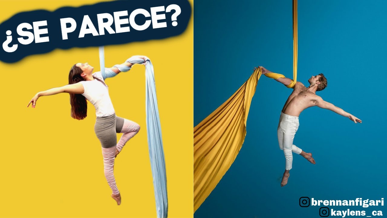Recreating Aerial Silks Photos - Ep11 | Recreando Fotos Danza Aérea