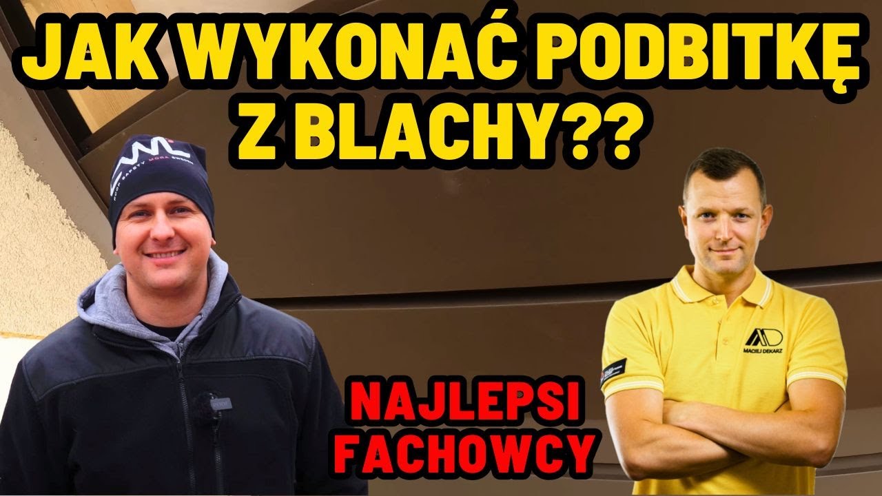 Jak wykonać podbitkę z blachy❓🤔 prosty sposób krok po kroku❗️Najlepsi Fachowcy - Maciej Drabik❗️