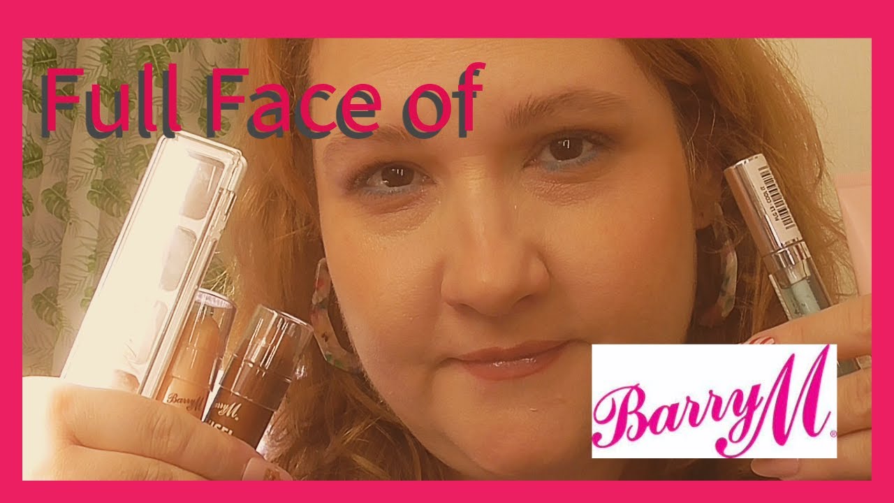 Full Face of Barry M Makeup