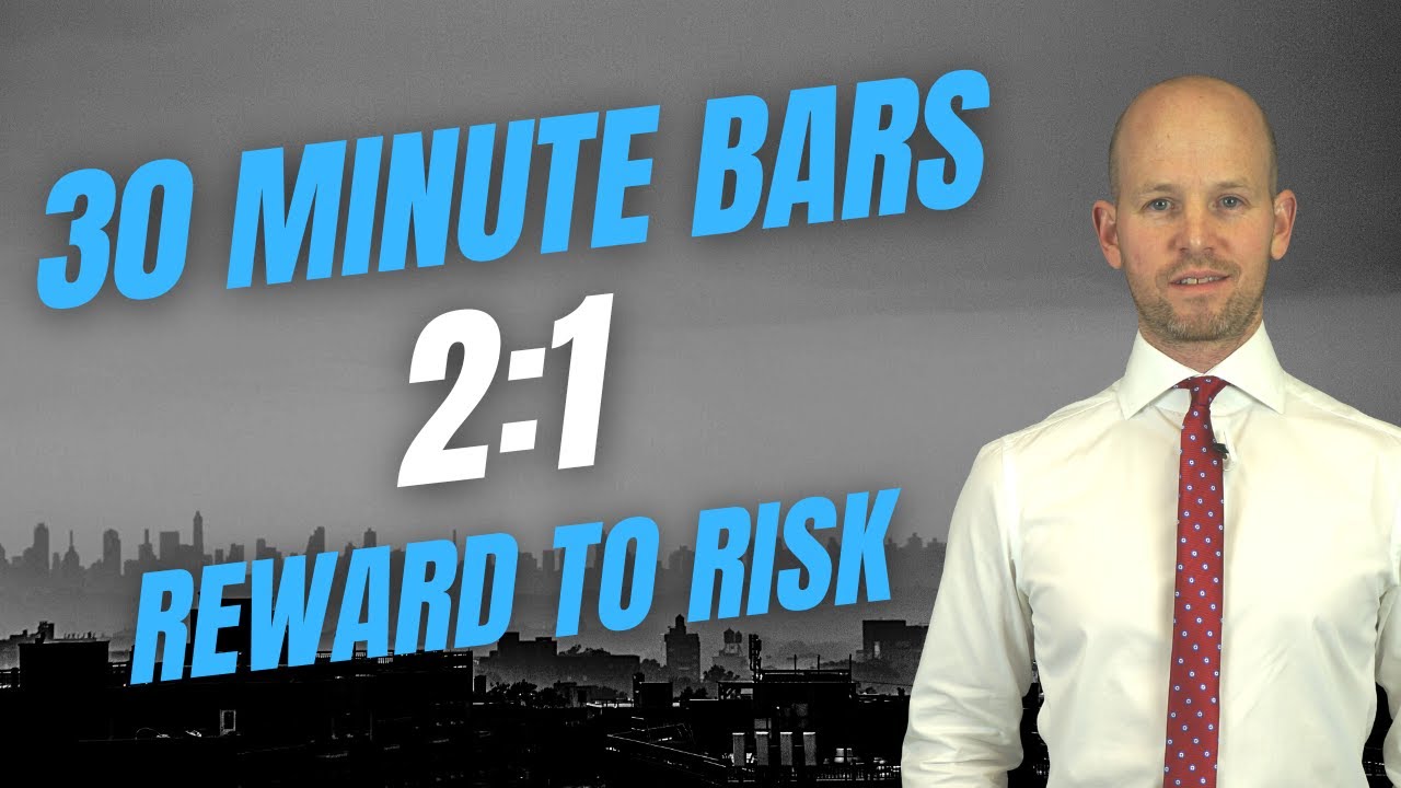 Winning Daily Bar Strategy tested on 30 Minute bars with 2:1 Reward to Risk Ratio