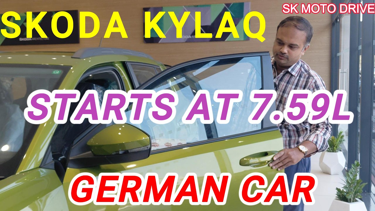 SKODA KYLAQ STARTS AT 7.59L THE COMPACT SUV
