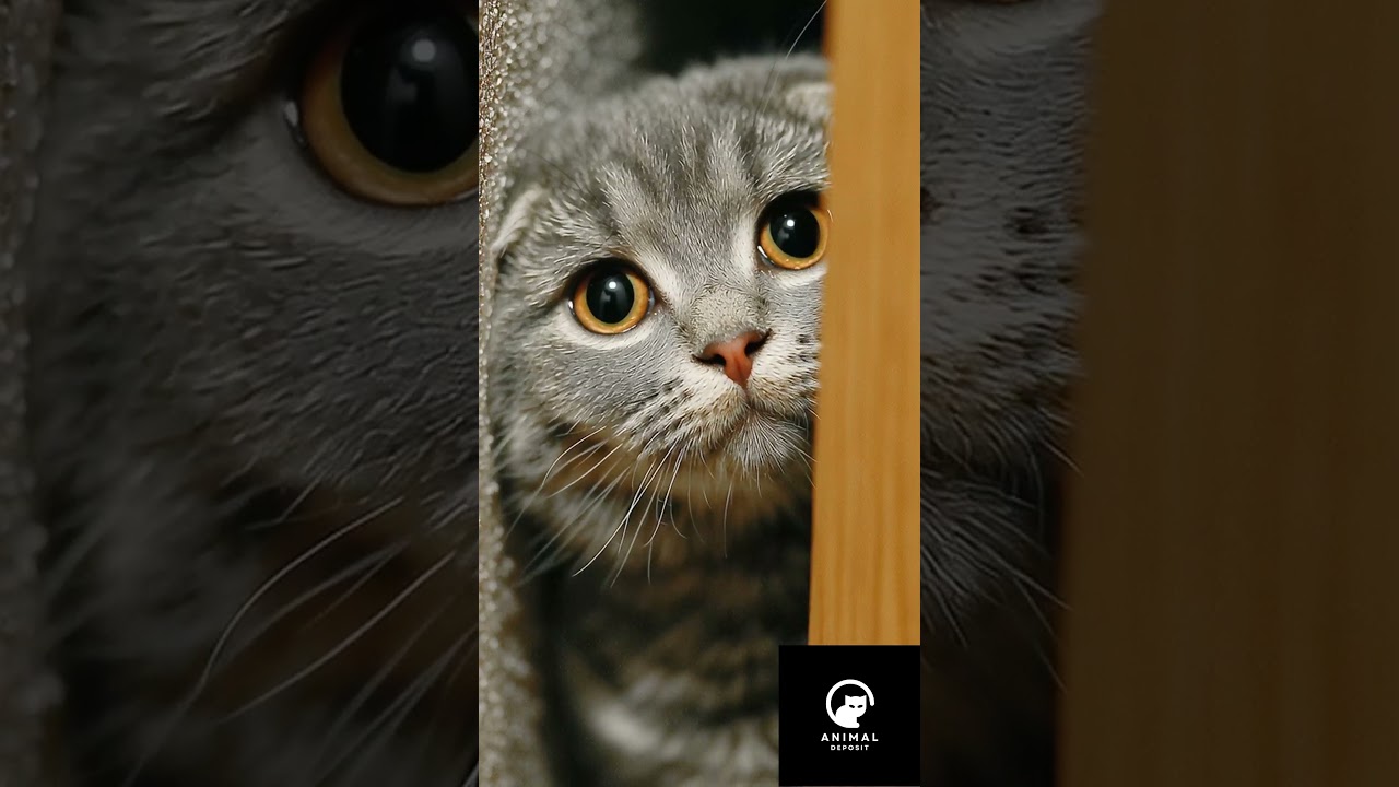 "Cat Crime or Tantrum? The Doorway Confession Booth Moan! (Vote Below 👇) 😾🔊"