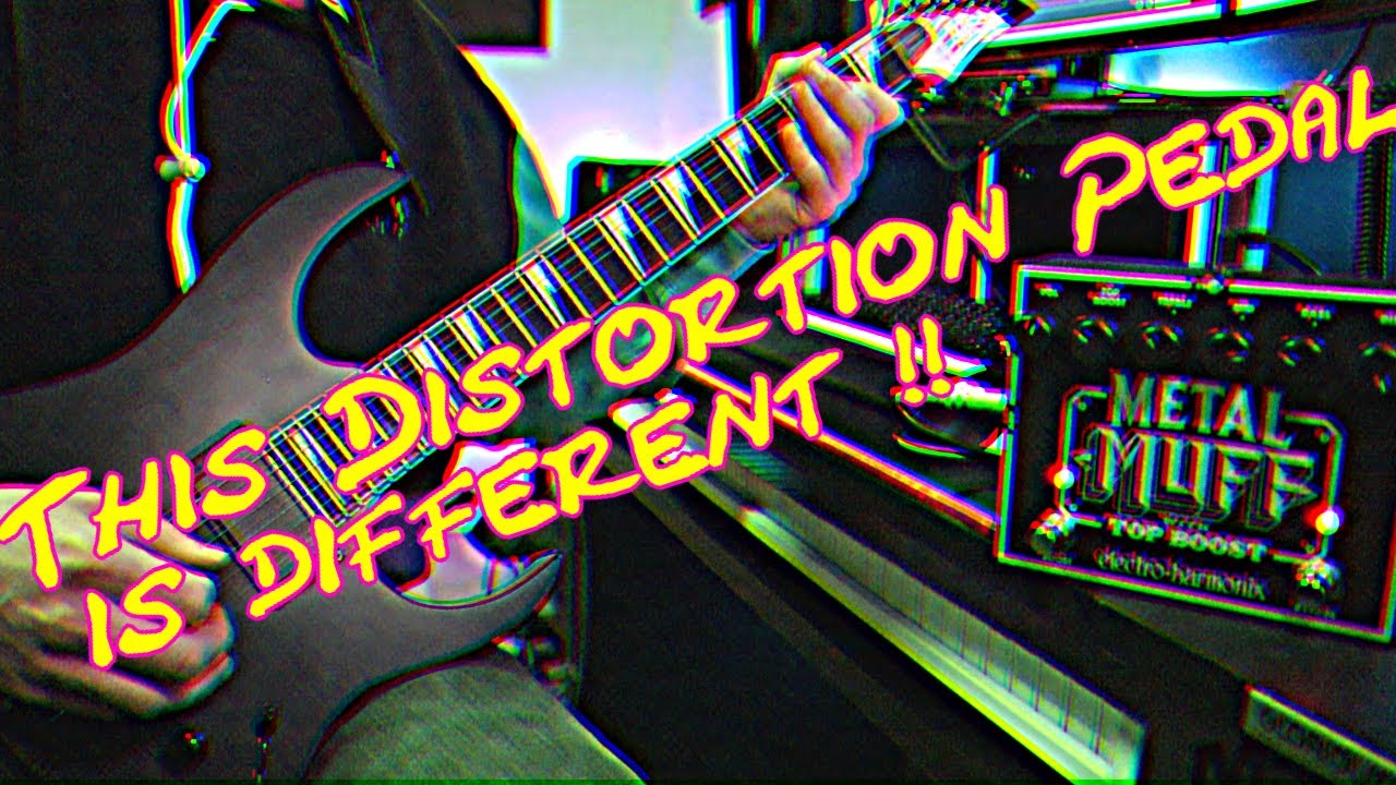 Metal Muff Distortion Pedal with top boost  + Ibanez Gio GRG121DX