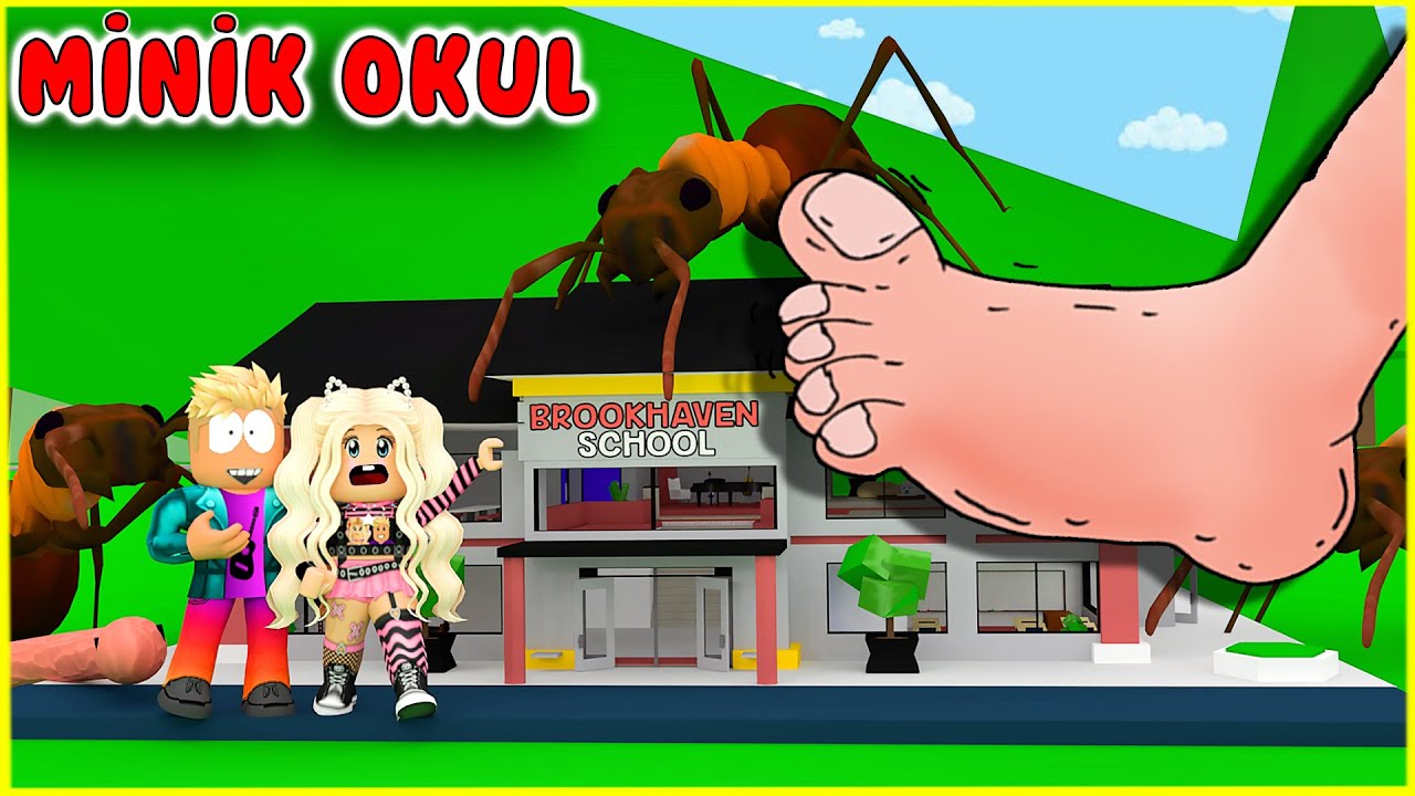 😱 OKUL GİZEMLİ BİR ŞEKİLDE KÜÇÜLDÜ ! 👧🏼 | ROBLOX Shrunken School Obby ! 🏫