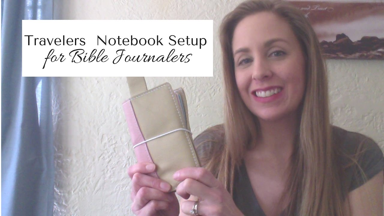 How to set up your Travelers Notebook for Bible Journaling