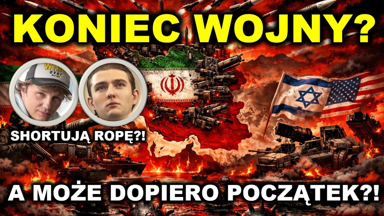 Wojna trwa! Trump prosi o pomoc! Co z Netanjahu? SHORT na ropie za 11 mln USD!