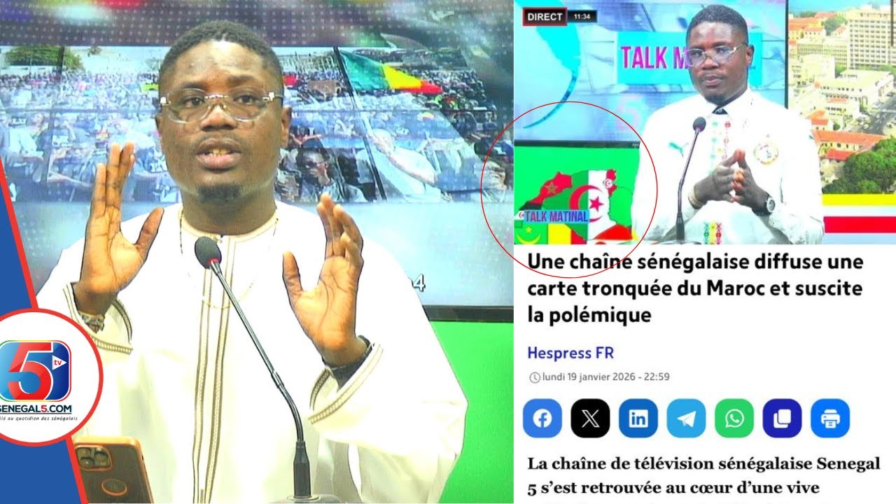 La Cha&icirc;ne S&eacute;n&eacute;gal 5 Attaqu&eacute; par la Presse Marocaine: Fallou Sylla Apporte des &Eacute;claircissements et&hellip;