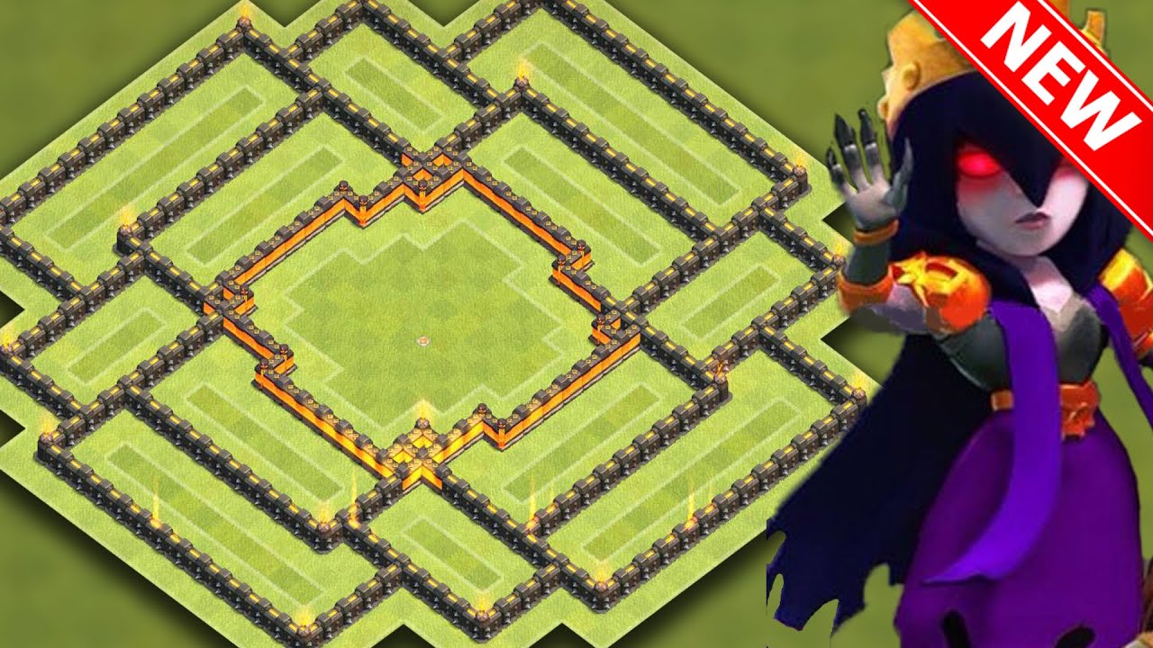 EPIC TOWN HALL 9 (TH9) HYBRID BASE [FARMING AFTER UPDATE] - Protect Town Hall/Storages