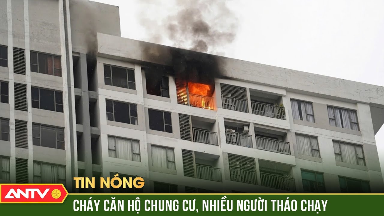 Ch&aacute;y chung cư ở TPHCM, kh&oacute;i đen đặc bốc l&ecirc;n dữ dội | ANTV