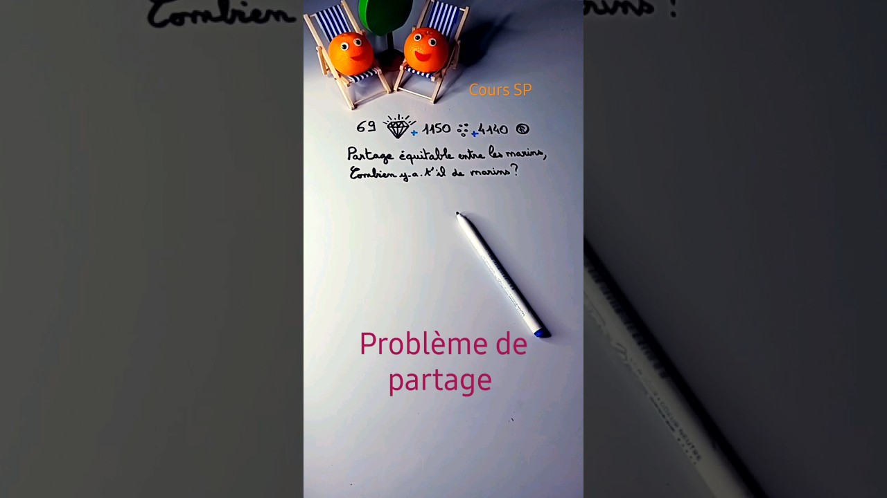D&eacute;composer des nombres pour r&eacute;soudre un probl&egrave;me de partage.