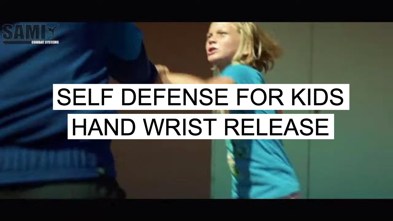 PETER WECKAUF | Self Defense for kids - hand wrist release | SAMICS