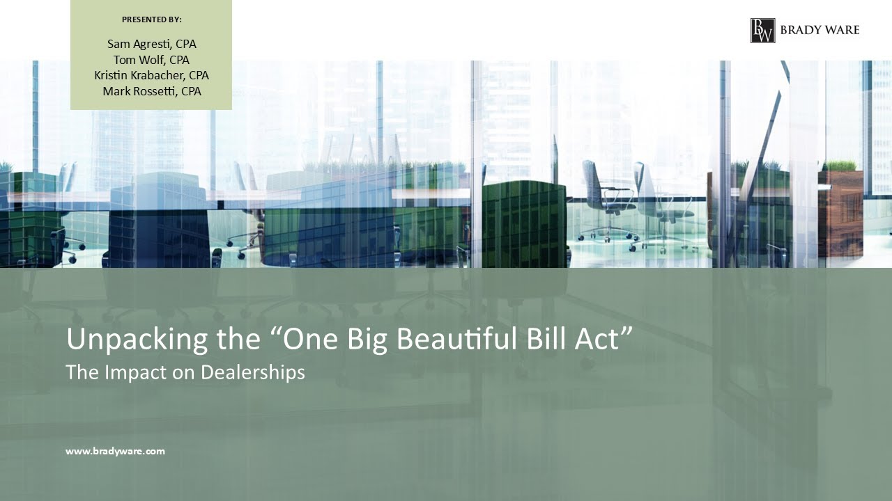 OBBBA Tax Changes: A Game-Changer for Dealerships & Car Buyers