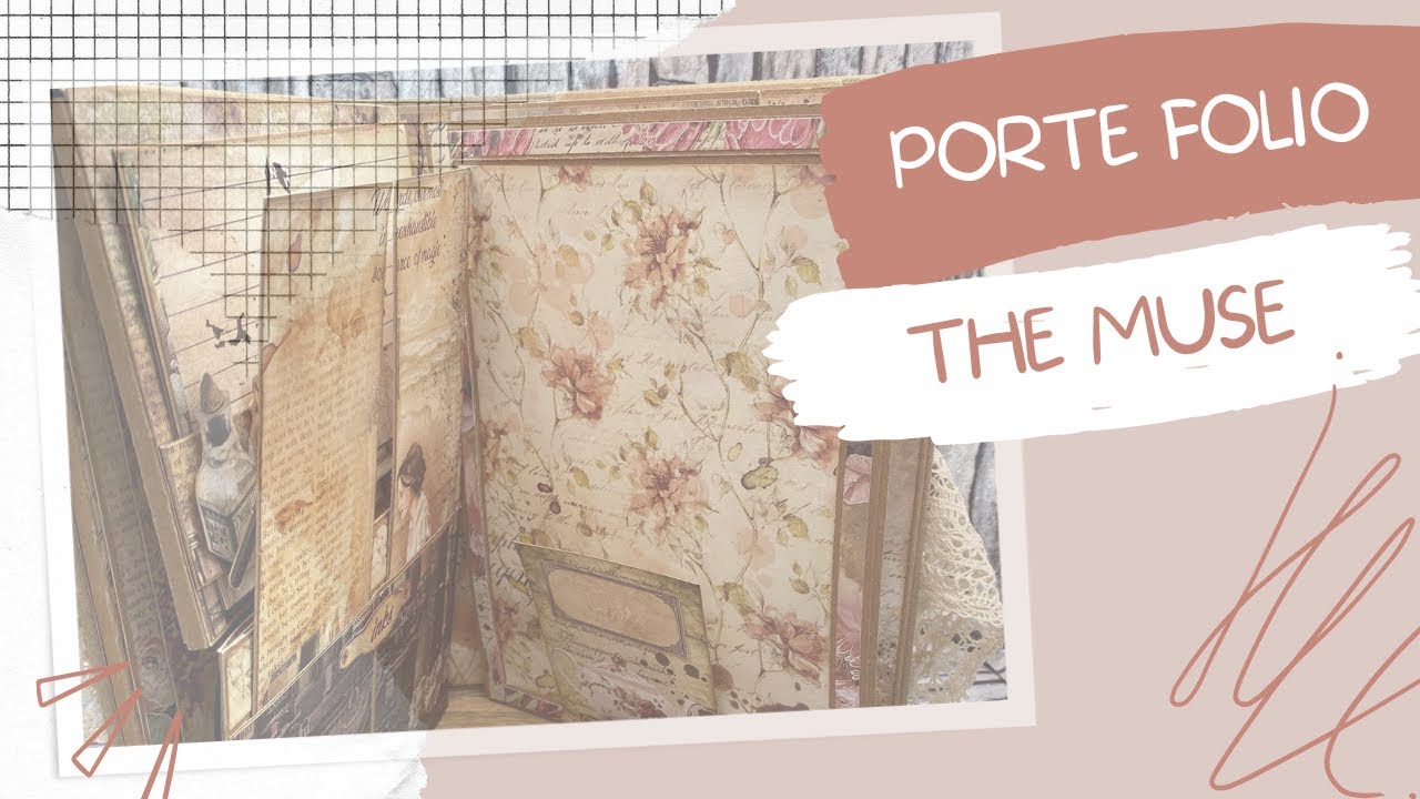 { PORTE FOLIO } THE MUSE #portefolio #scrapbooking #themuse #albumscrapbooking