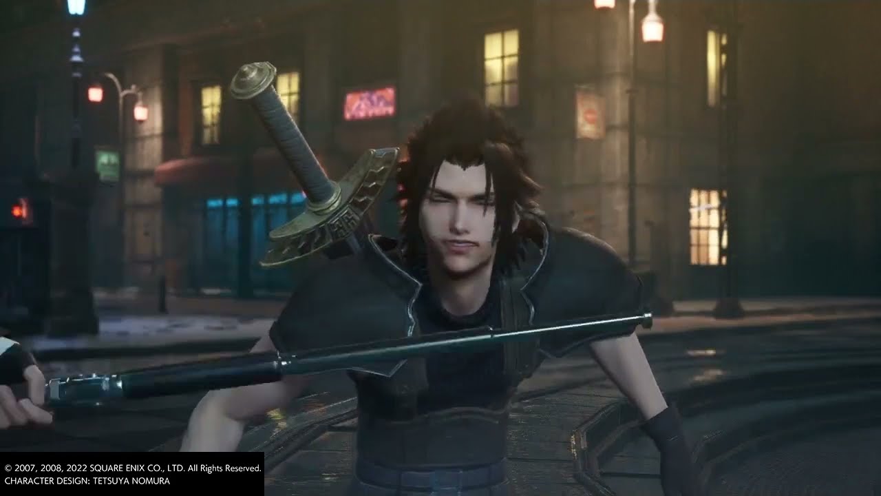 【クライシスコア FF7 リユニオン】タークス集合シーン　CRISIS CORE -FINAL FANTASY Ⅶ- REUNION