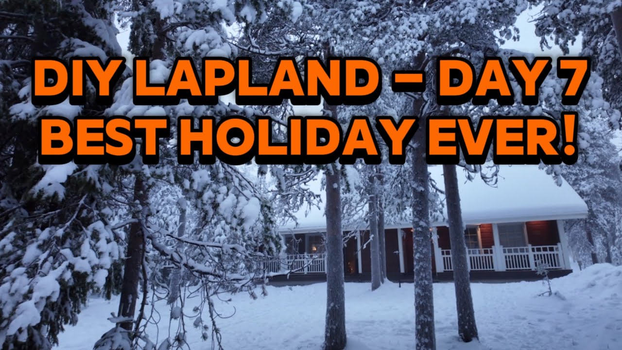 Lapland DIY – Day 7 | Big Ski Slopes, SantaSport & Saying Goodbye ❄️🇫🇮