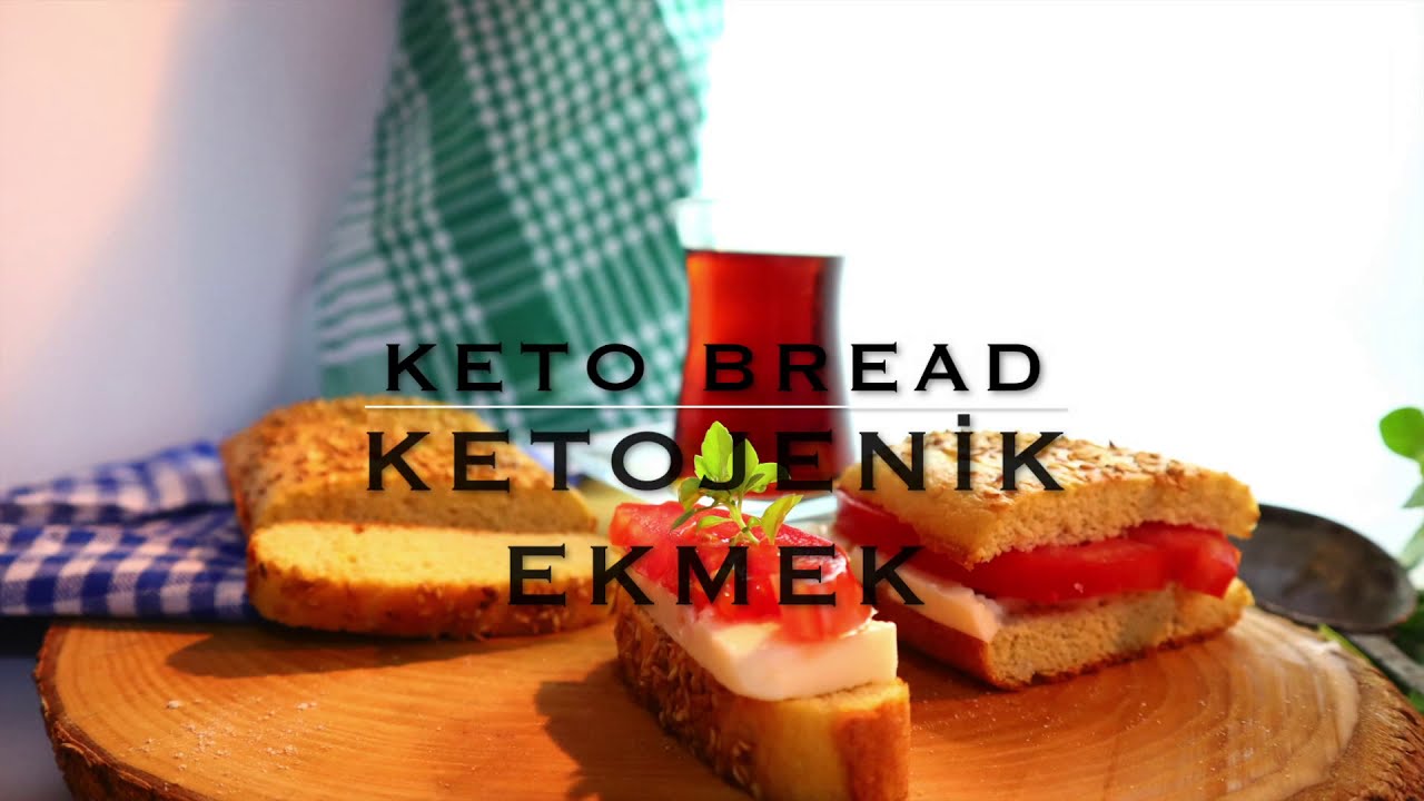 Ketojenik Ekmek Tarifi / Düşük Karbonhidratlı, Glutensiz Ekmek