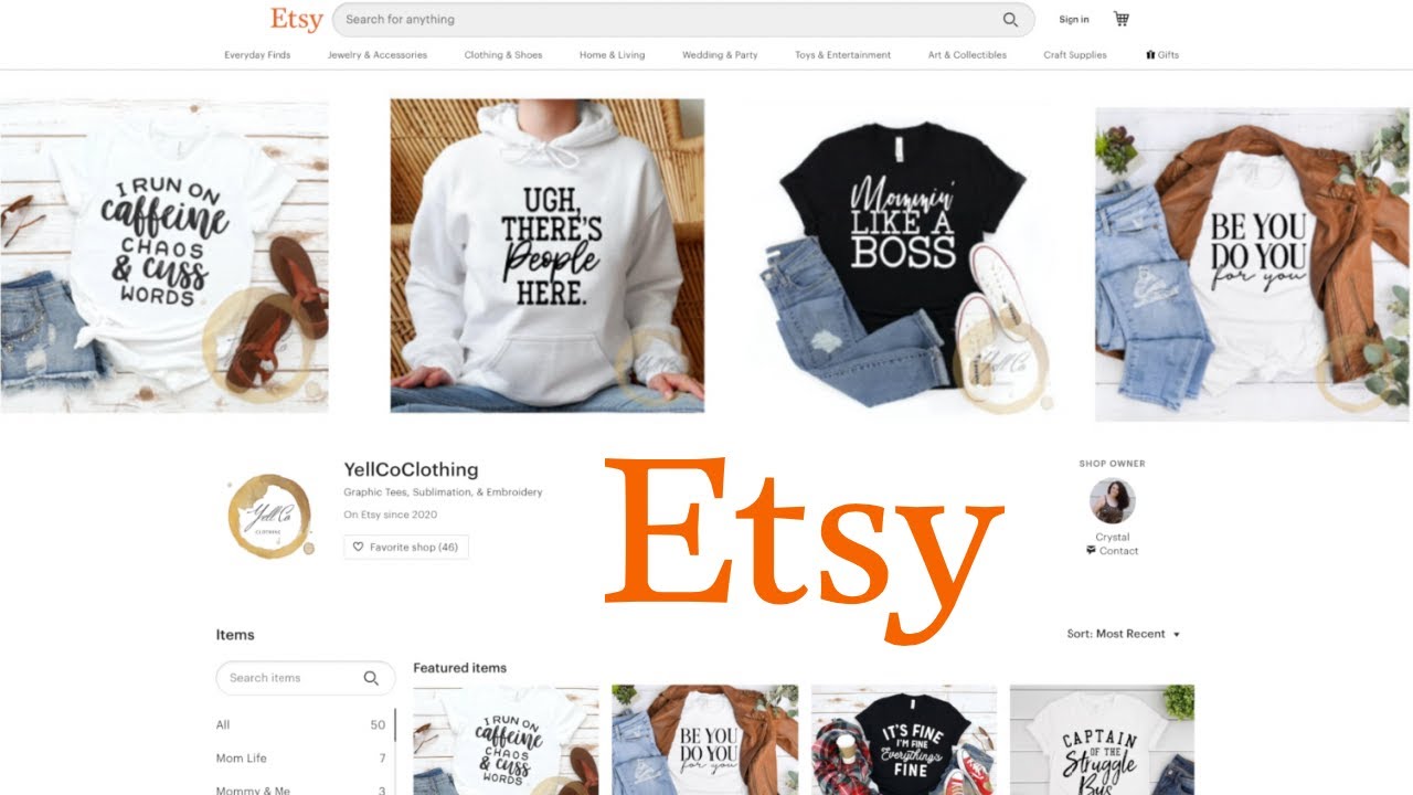 My Etsy Store Is officially Open