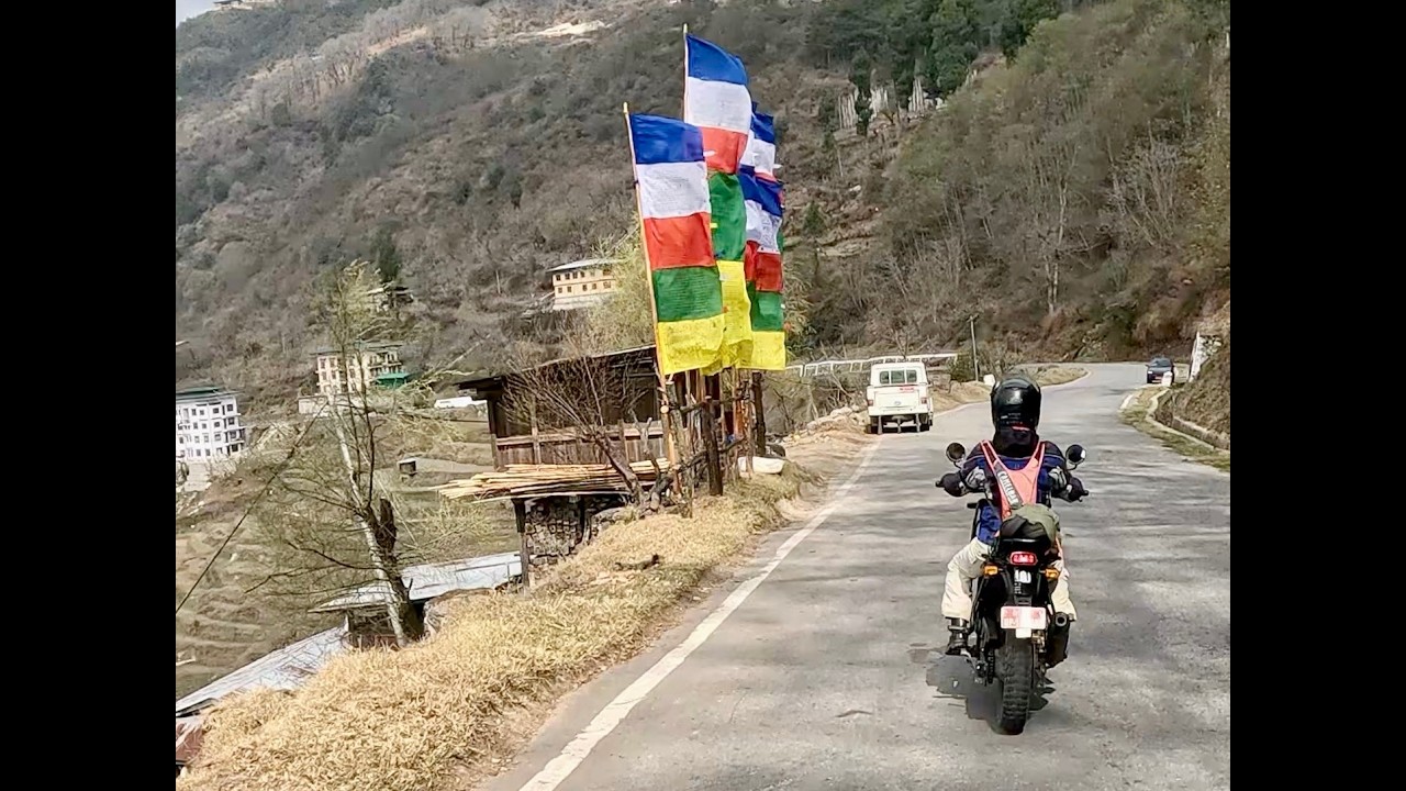 Motortrip Bhutan 2024, around Trongsa