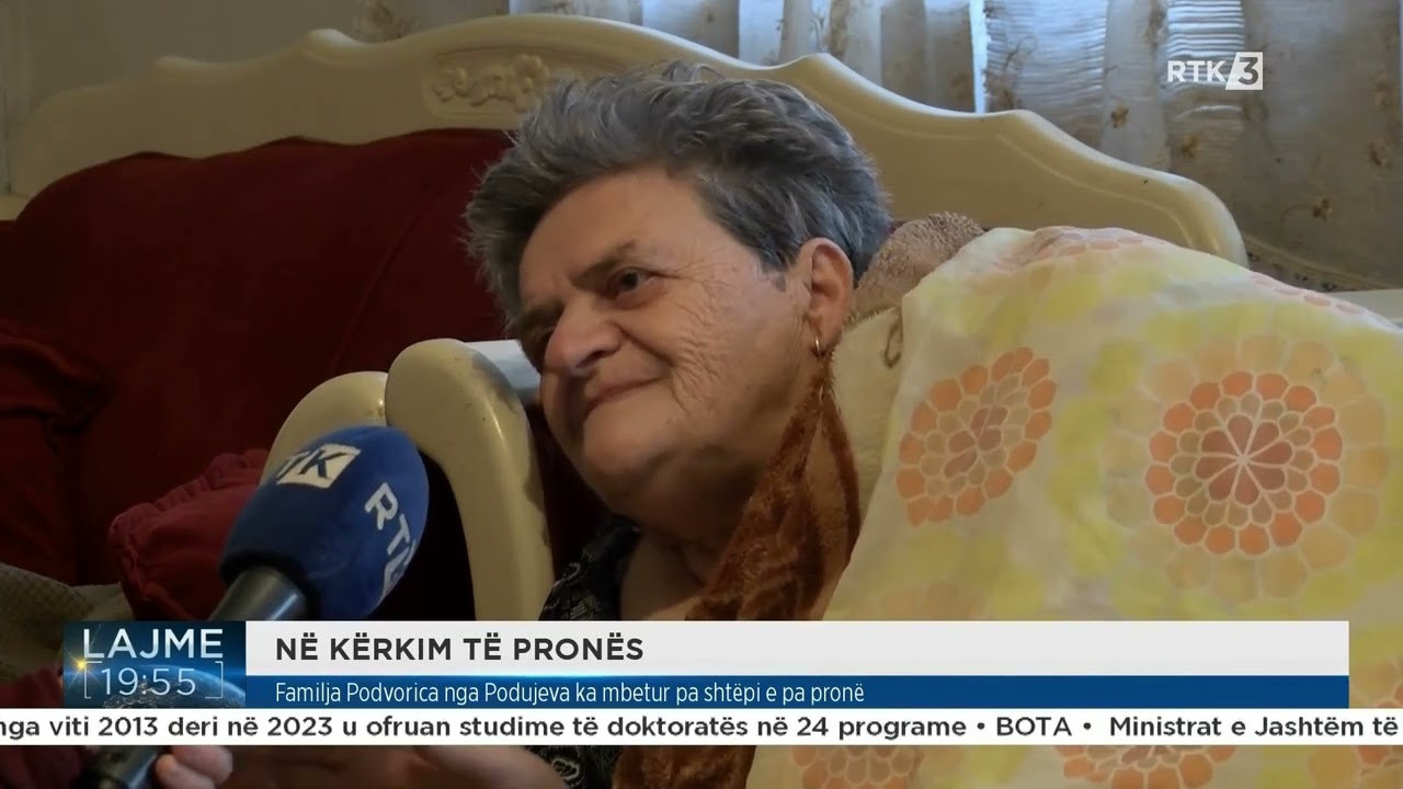Familja Podvorica nga Podujeva ka mbetur pa shtëpi e pa pronë