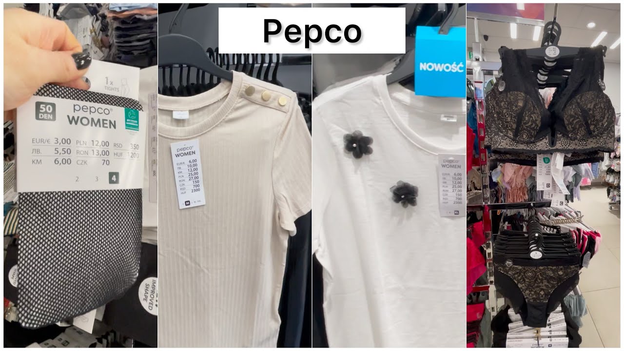 PEPCO NOWE BLUZECZKI SĄ I KABARETKI PIĘKNA BIELIZNA OGRÓD HICIORY HOME
