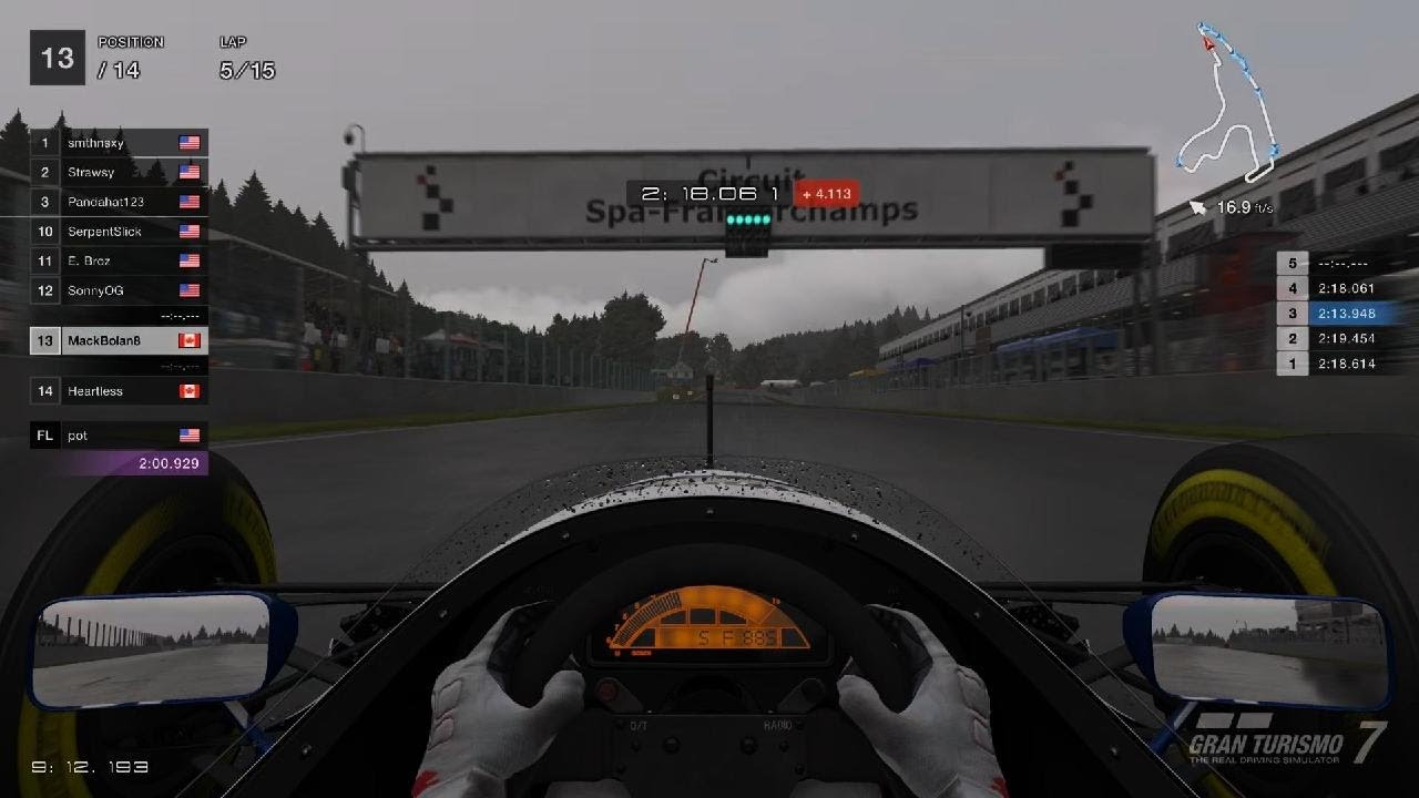 I sucked in the rain
