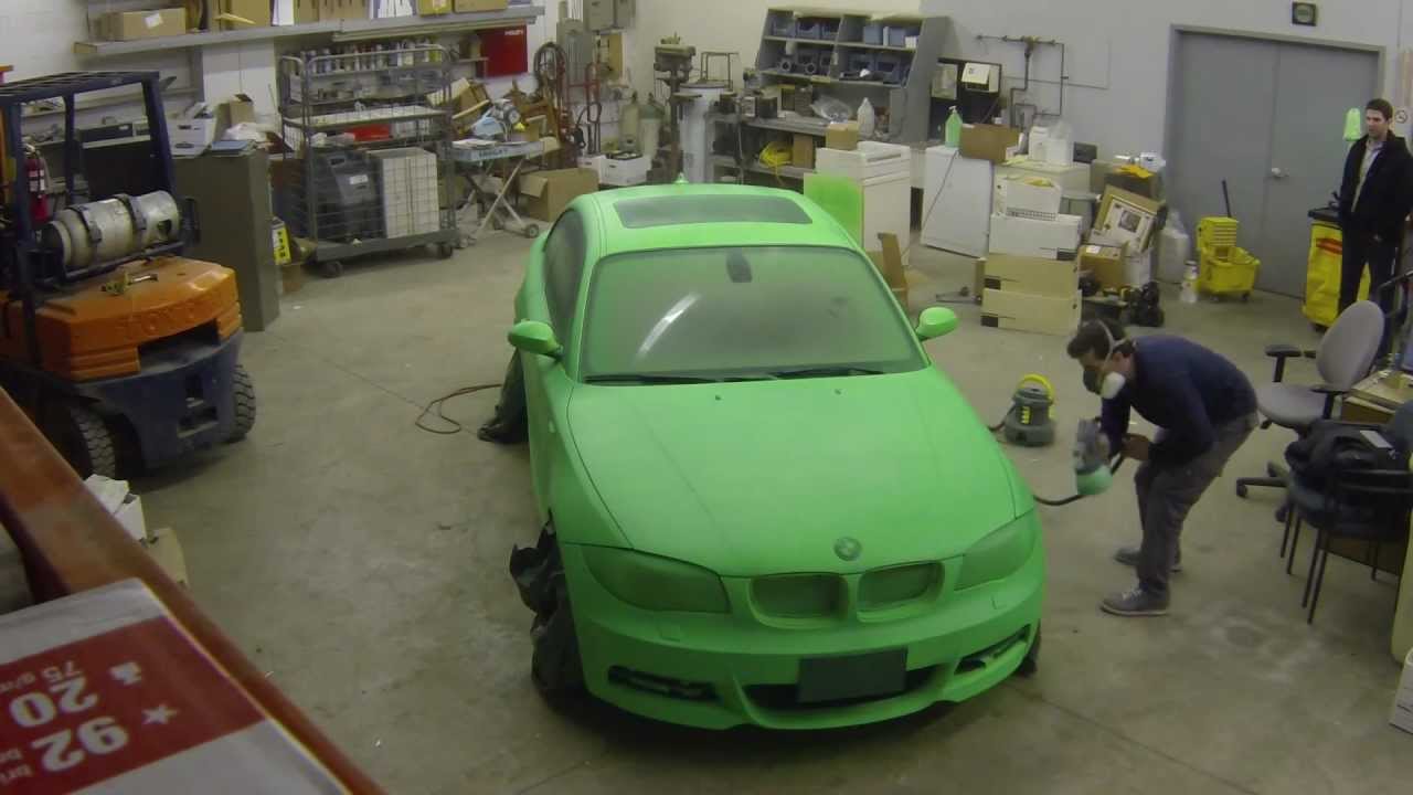 Plasti Dip BMW 135i Green
