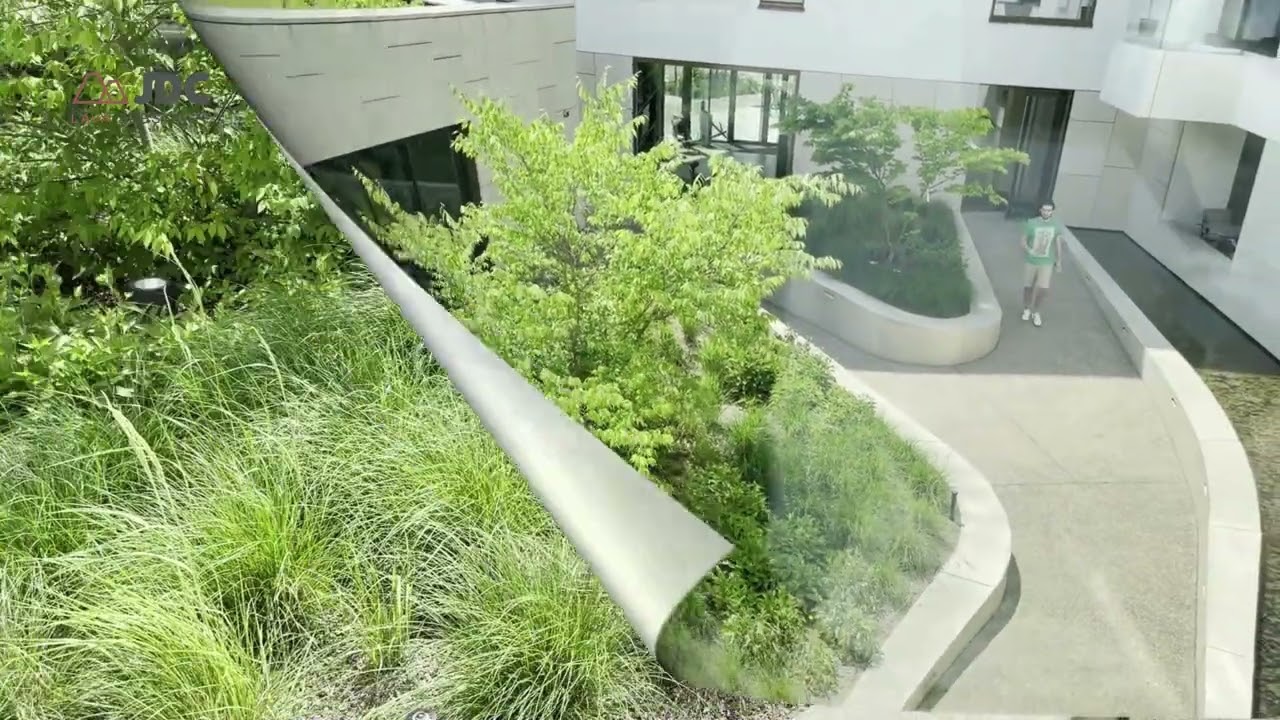 Substraat voor extensief en semi-intensief groendak - Project Villa Neerleie te Deinze