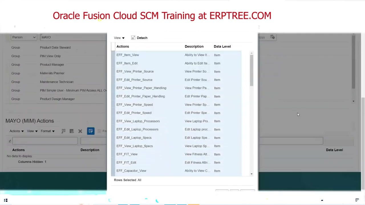 Oracle Fusion SCM Training | Oracle Fusion Inventory - Item Class Creation | 18th Session