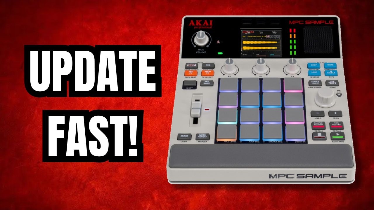 Akai MPC Sample Tutorial - Update Firmware