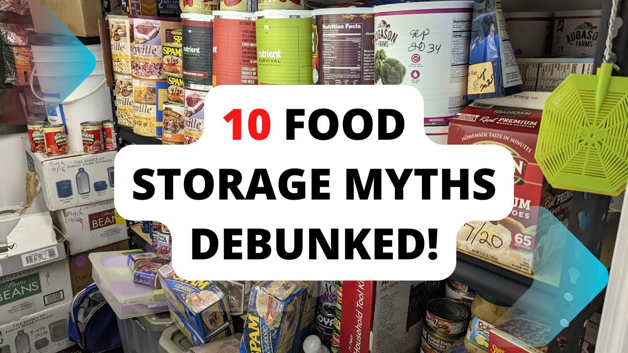 10 Food Storage Myths Debunked