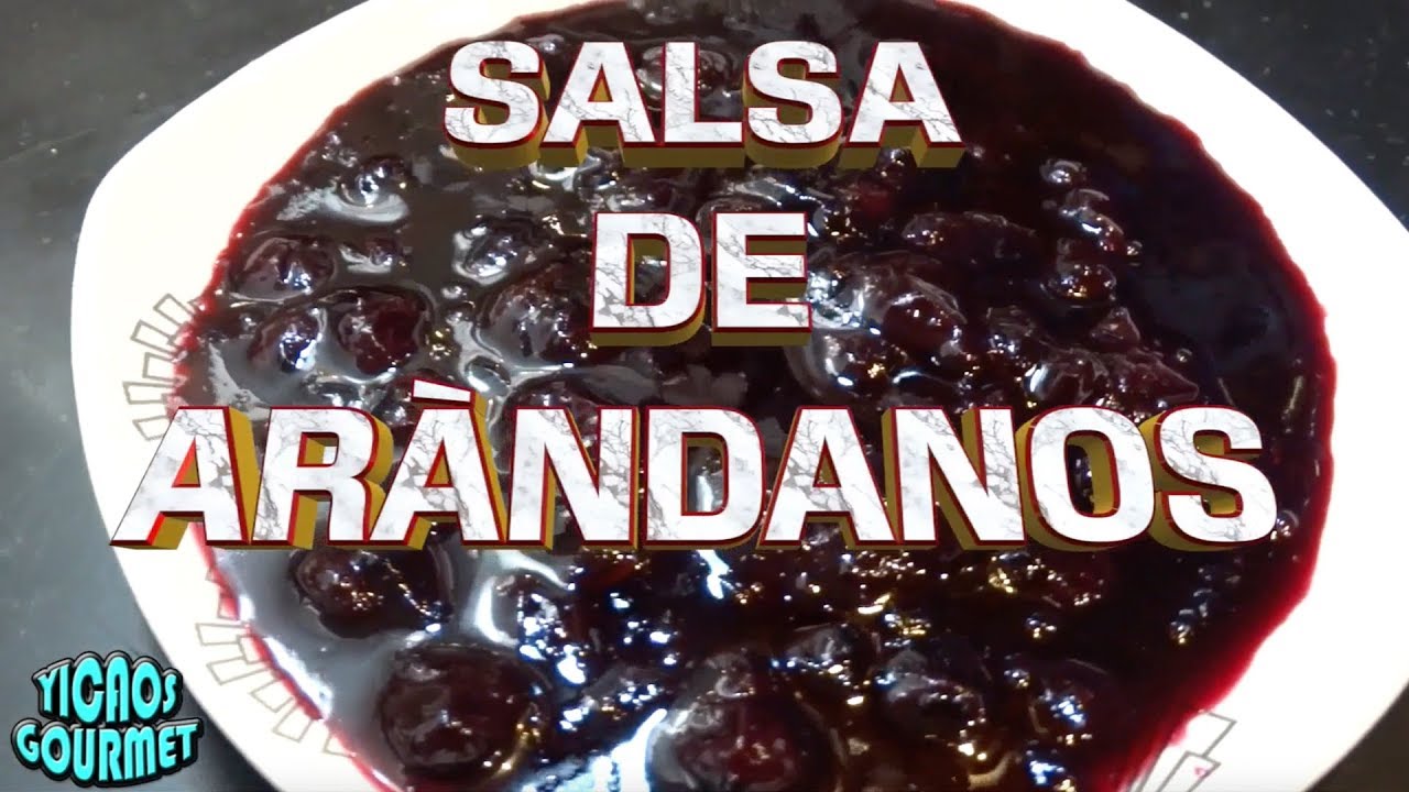 SALSA DE ARÀNDANOS Para Carnes y Postres #recetasyicaos #cocina #comida #recetas #gastronomia #food