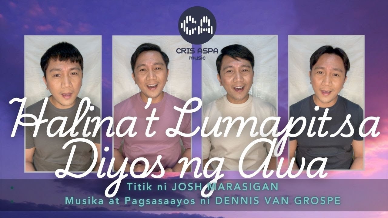 HALINA'T LUMAPIT SA DIYOS NG AWA by Hangad | Cover by Cris Aspa | #CrisAspaMusic