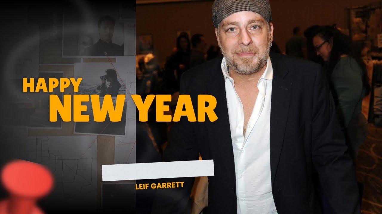 Happy New Year…….Leif Garrett #CelebrityInterview #TeenIdol #MusicLegends #RedemptionStory #newyear 