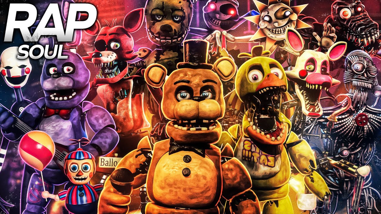 FIVE NIGHTS AT FREDDY'S (MacroRap) - La Noche de los Animatrónicos | SoulRap ft. Varios Artistas