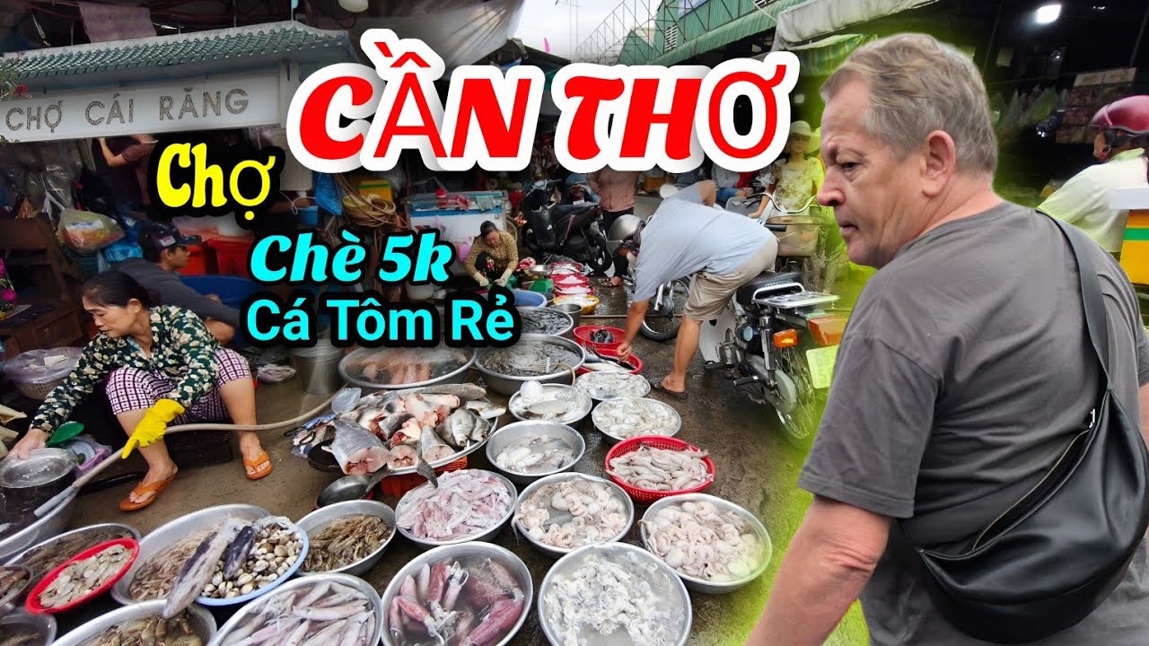 Giá Thực Phẩm Chợ Cái Răng 2026– Có Tăng So Với Chợ Nổi và không khí Tết Bến Ninh Kiều Cần Thơ