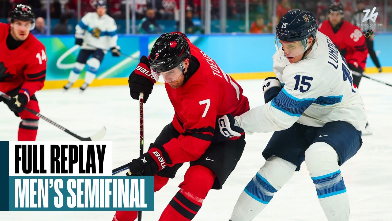 Canada vs Finland 🇨🇦🏒🇫🇮 | Men's Ice Hockey Semifinal 1 | Milano Cortina 2026 | Full Replays
