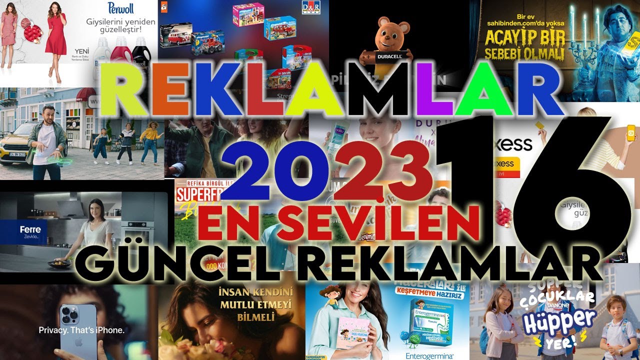 Yeni Reklamlar 2023- G&uuml;ncel Reklam - 2023 Reklam Kuşağı 16