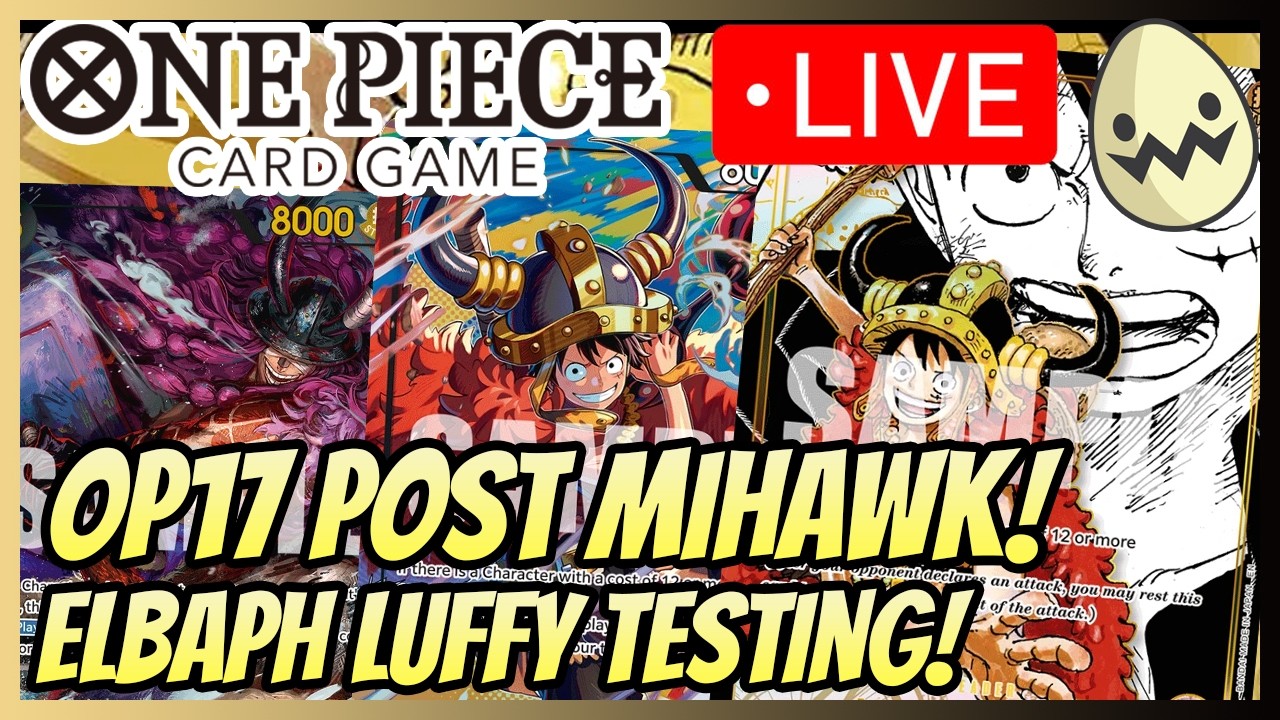 One Piece Card Game: Post Restriction Elbaph Luffy Testing!