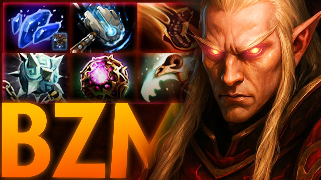 BZM Invoker Amazing PERFORMANCE Game vs No[o]ne Storm Spirit Mid | Dota 2 Invoker