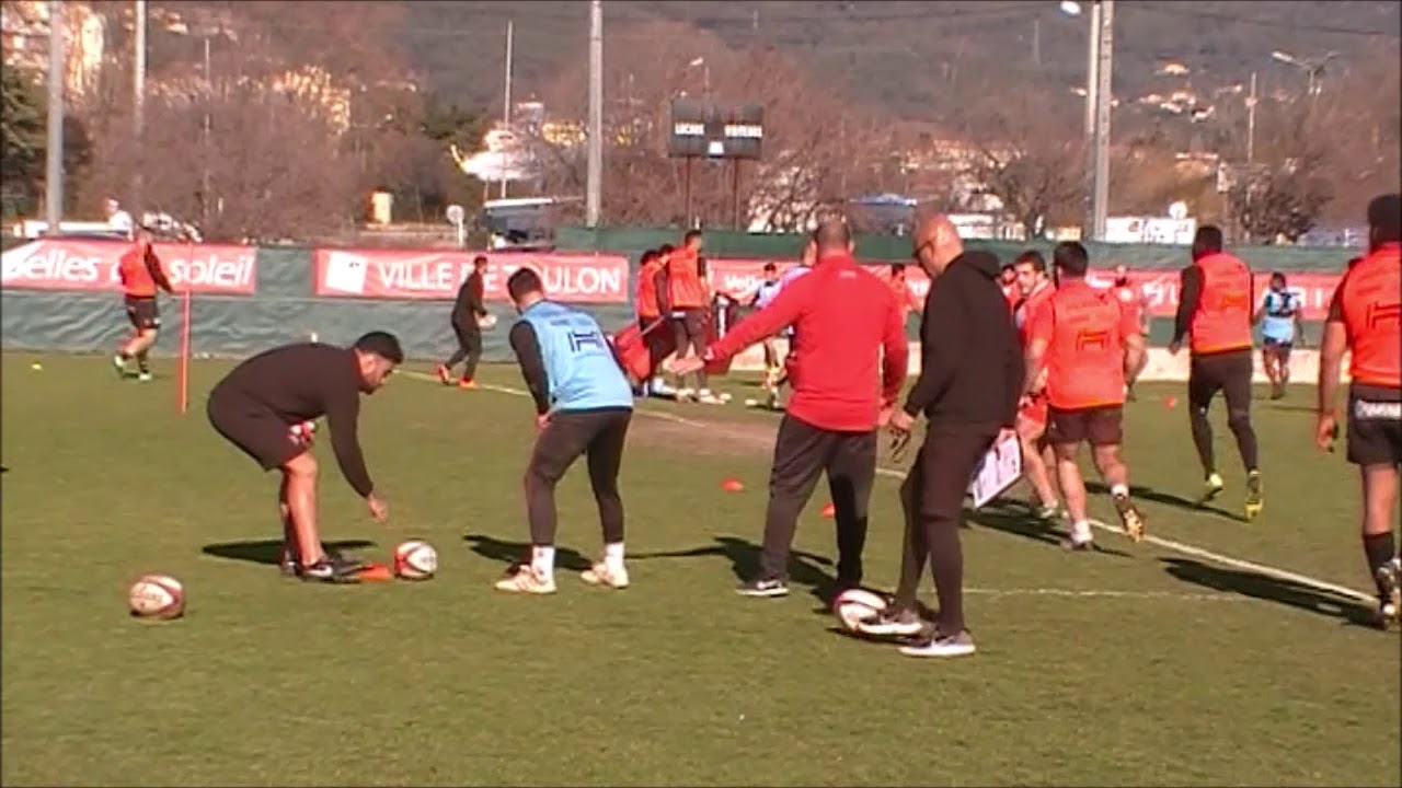 Rugby Top14 RCT Entrainement Stade Berg Toulon Live TV Sports 2019