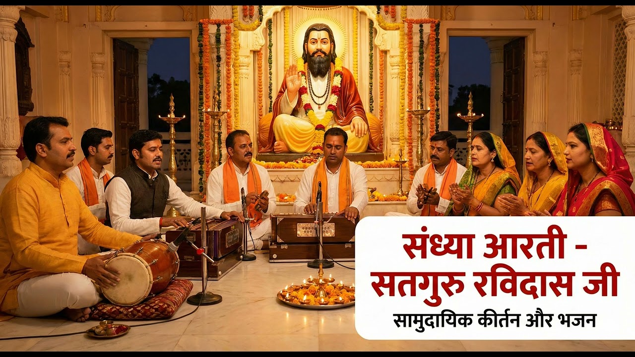 मन चंगा तो कठौती में गंगा - सतगुरु रविदास जी की आरती | Daily Evening Prayer
